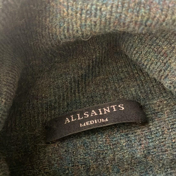 All Saints Margot Long Wool & Alpaca Blend (Size Medium) NWOT - Picture 9 of 16